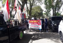 Pelda Saidi Monitoring Aksi Unjuk Rasa Masyarakat Muba