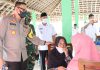 Kapolres Pasuruan Bersama Tiga Pilar Kec.Pasrepan Ikuti Zoom Meeting Arahan Kapolri Terkait Vaksinasi Serentak