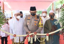 Kapolres Pasuruan Secara Simbolis Resmikan TPQ Darussalam dan TPTP Di Masjid Al-Mukmin Polres Pasuruan