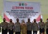 Forkopincam Lawang Wetan Muba Bersama Mahasiswa PTIK Gelar Keroyok Vaksin