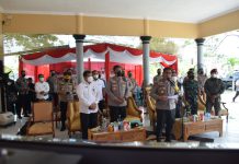 Wakapolda Jatim Apresiasi Capaian Vaksinasi Sidoarjo