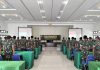 Prajurit Satuan Jajaran Divif 2 Kostrad yang Mengawaki Sistim Teknologi Informasi Personil Mengikuti Sosialisasi dan Bimtek Sistim Informasi Personel Terintegrasi di Madivif 2 Kostrad