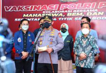 Kapolri Kejar Target Vaksin Booster Agar Warga Miliki Kekebalan Jalani Aktivitas Ramadan