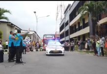 Kapolda Jatim Melalui VidCall Berangkatkan 101 Personil Untuk Ikuti Pendidikan Di Setukpa Sukabumi