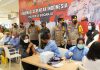 Irwasda Polda Jatim Ikuti Zoom Meeting Vaksinasi Serentak di Sidoarjo