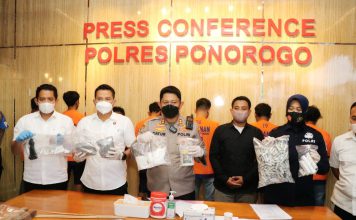 Polres Ponorogo Menetapkan Tujuh Tersangka Kasus Petasan Meledak