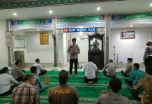 Kapolres Muba membuka Kultum Selama Bulan Ramadhan