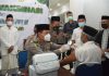 Warga Parengan Krian Serbu Gerai Vaksinasi Booster Polresta Sidoarjo