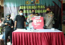 Tangkap Pengedar Narkoba, Polres Bangkalan Berhasil Amankan Ratusan Gram Sabu – sabu