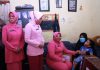 Kepedulian Kapolres Kediri dan Istri Peluk Bocah Lumpuh Usai Memberikan Bantuan Bikin Trenyuh