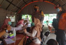 Sukseskan Herd Immunity Polres Pamekasan Gelar Vaksinasi Terpadu