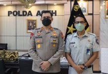 Kapolda Terima Audiensi Kepala PT Jasa Raharja Cabang Aceh