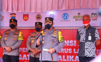 Tinjau Kalikangkung, Kapolri Imbau Pemudik Tak Paksakan Berkendara dalam Kondisi Lelah Demi Keselamatan
