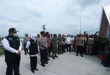 Forkopimda Jatim Pastikan Pos Pam dan Pos Yan di Rest Area Berjalan Lancar