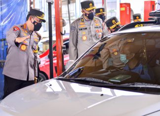 Kapolri Sosialisasikan One Way di Jalan Tol Akan Diperpanjang Hingga Esok Pagi