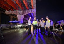 Kapolri Tinjau Langsung Tol Cikampek, Pastikan One Way-Contraflow Berjalan Lancar