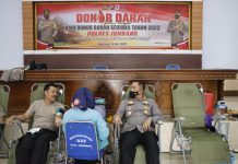 Polisi Peduli, Ratusan Anggota Polres Jombang Donor Darah Peringati Hari Donor Darah Sedunia