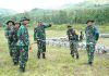 Pangdivif 2 Kostrad Tinjau Pratugas Yonif Raider 514/SY/9/2 Kostrad