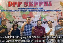 Ketum KERIS Kunjungi DPP SKPPHI dan LPPKI Jakarta, dr. Ali Mahsun: Instruksikan Bentuk BBH Ekonomi Rakyat