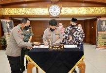 MOU Polda Jatim dengan Universitas Wijaya Kusuma dan Perum Perhutani Divre Jatim, Wujudkan Sinergitas Polri dengan Stakeholder