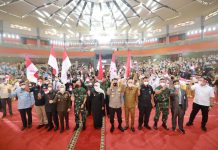 Forkopimda Jatim dan Elemen Masyarakat dari 7 Kabupaten/Kota Deklarasi Anti Narkoba dan Cinta NKRI di Universitas Negeri Malang