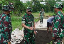 Waaster Kasdam V Brw pastikan Progres TMMD ke 113 berjalan Lancar