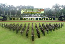 Apel Dansat Tersebar Divif 2 Kostrad TA. 2022