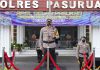 Kapolres Pasuruan Pimpin Apel Gelar Pasukan Operasi Patuh Semeru 2022