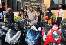 Beraksi di 9 TKP Ibu Muda Pelaku Penggelapan Motor Berhasil Diamankan Polres Blitar Kota