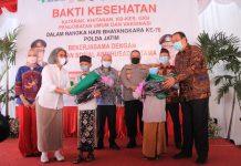 Sambut Hari Bhayangkara ke-76, Polda Jatim Gelorakan Bakti Kesehatan