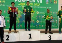 Prajurit Yonzipur 10 Kostrad Mengikuti Kejuaraan Wushu Sanda Tingkat Porprov Jatim
