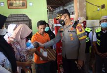 Polisi Peduli,Balita Kelainan Jantung Mendapat Bantuan Sosial dari Polres Bojonegoro