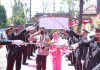Tradisi Pedang Pora Penyambutan Kapolres Baru dan Pelepasan Pejabat Lama Kapolres Pasuruan