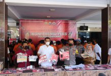 Polres Lumajang Berhasil Amankan 33 Tersangka Pengedar dan Pengguna Aktif Okerbaya