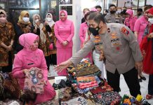Peringati HKGB ke 70, Bhayangkari Polda Jatim Gelar Bazar dan Fashion Selama Dua Hari