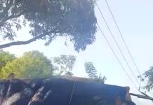 Diduga Tidak Terima Galian C Ditutup, Oknum Preman Blokir Akses Jalan Keluar Masuk Ke Dusun Seketi