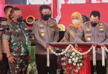 Tujuh Gedung Dan Fasilitas Baru Polda Jatim Dari Dana Hibah Pemprov Jatim Diresmikan Penggunaannya Oleh Kapolri dan Gubernur Jatim