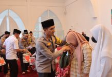 Peringati 10 Muharrom Kapolres Pasuruan Gelar Doa Bersama dan Santuni Anak Yatim