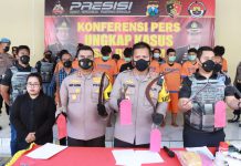 Polresta Sidoarjo Amankan Pelaku Pengeroyokan Antar Perguruan Silat