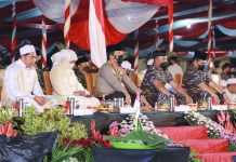 Forkopimda Jatim Gelar Doa Bersama HUT ke-77 Republik Indonesia di Gedung Negara Grahadi Surabaya