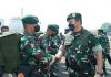 Dengan bangga, Pangdivif 2 kostrad Pimpin Upacara Pemberangkatan Satgas Satjar Divif 2 Kostrad