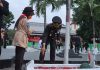 Sambut HUT RI Ke-77, Kapolres Pasuruan Ikuti Upacara Tabur Bunga di Taman Makam Pahlawan Bangil
