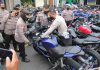 Polres Kediri Kota Amankan Ratusan Kendaraan Bermotor Knalpot Brong