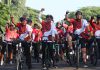 Semarakkan HUT Kemerdekaan RI ke-77, Pangdivif 2 Kostrad mengadakan Fun bike Kelilingi Malang Raya