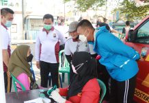 Layanan Publik Polresta Sidoarjo Sapa Warga di Pasar Tulangan