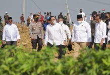 Forkopimda Jatim Dampingi Kunjungan Kerja Presiden RI di Jatim