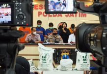 Jatanras Polda Jatim Ringkus Komplotan Penggelapan Gula 30 ton