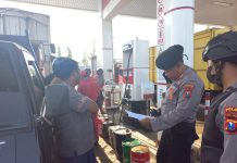 Antisipasi Pasca Kenaikan Harga BBM, Polres Pasuruan Kota Giatkan Patroli SPBU