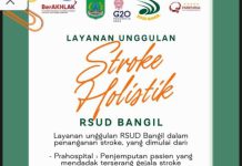 Inovasi Terbaru RSUD Bangil Kabupaten Pasuruan, “Stroke Holistik” Tangani Pasien Stroke Dengan Cepat