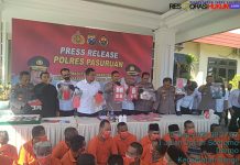 Polres Pasuruan Berhasil Ungkap Kasus Perjudian Dan Narkoba Di Wilayah Kabupaten Pasuruan